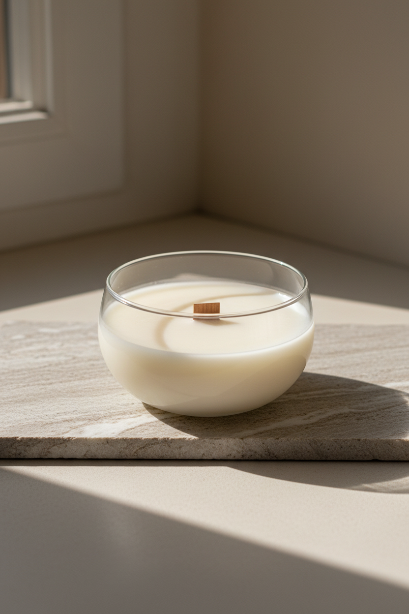 Vanilla Wood Wick Cam Mum – Small