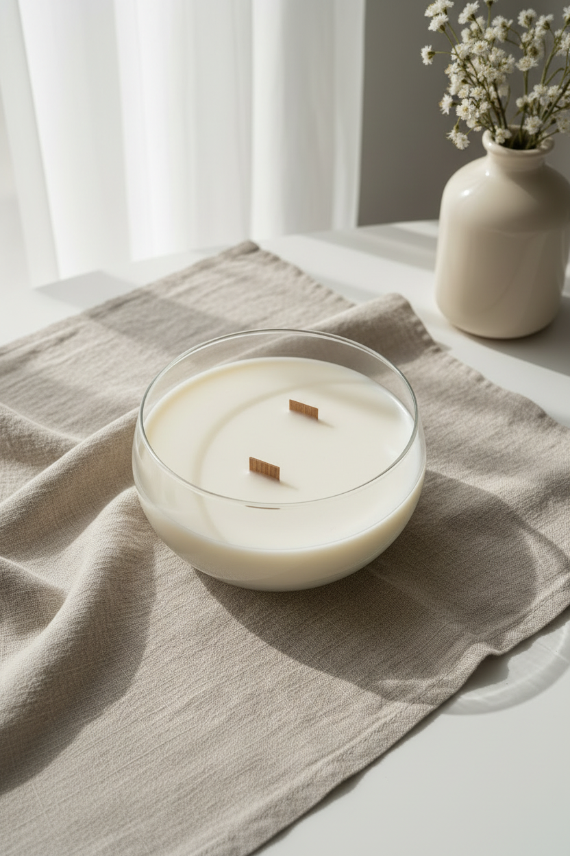 Vanilla Wood Wick Cam Mum – Large