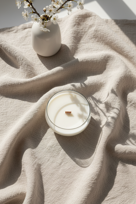 Vanilla Wood Wick Cam Mum – Small