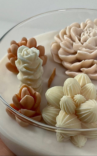 Vanilla Bloom Cam Hazneli Soya Mum | Babu Atelier