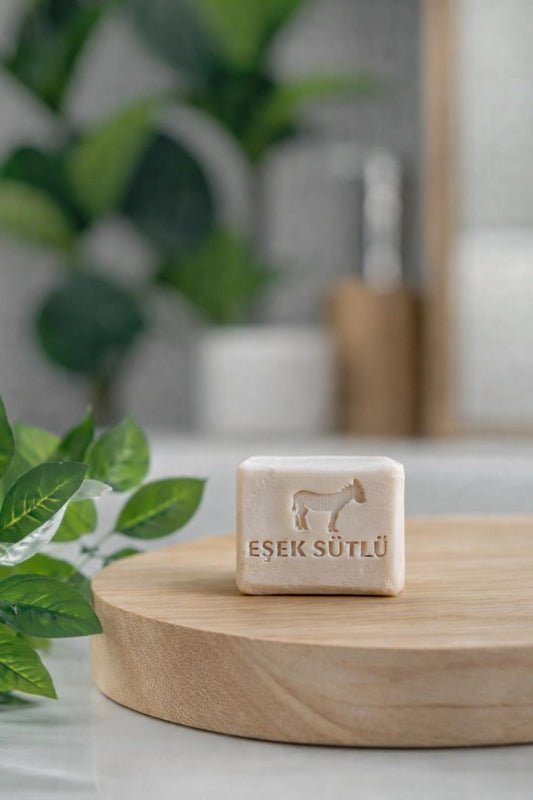 Eşek Sütlü Taş Dövme Sabun – 125 g | El Yapımı